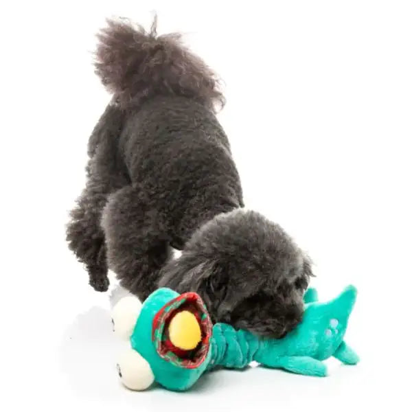 Peluche Neck Minnits con doppio Squeakers interno e collo elastico FuzzYard   bauzaarit.myshopify.com
