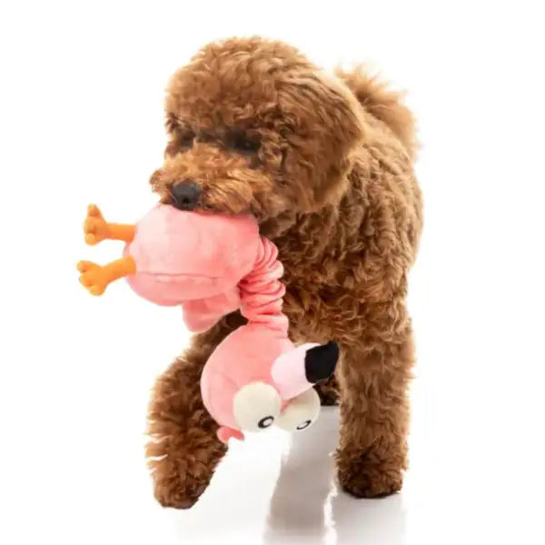 Peluche Neck Minnits con doppio Squeakers interno e collo elastico FuzzYard   bauzaarit.myshopify.com