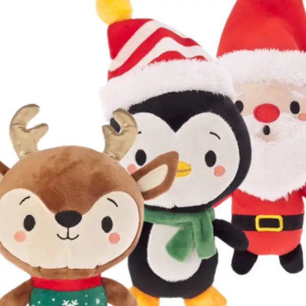 Peluche di Natale per cani Testoline Ferribiella   bauzaarit.myshopify.com