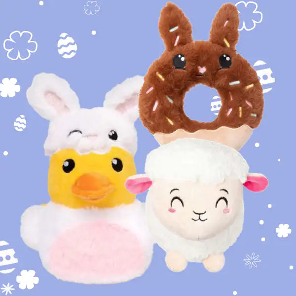 Peluche gioco per cani di Pasqua con squeaker FuzzYard   bauzaarit.myshopify.com