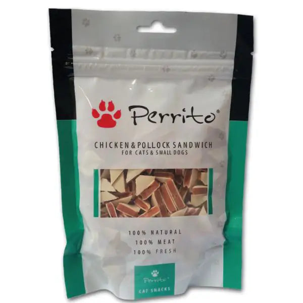 Perrito Sandwich Snack per gatti e cani di taglia piccola 100 gr   bauzaarit.myshopify.com