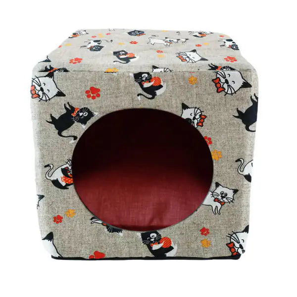 PetUp Cuccia Cubo  Fantasia gattini bauzaarit.myshopify.com