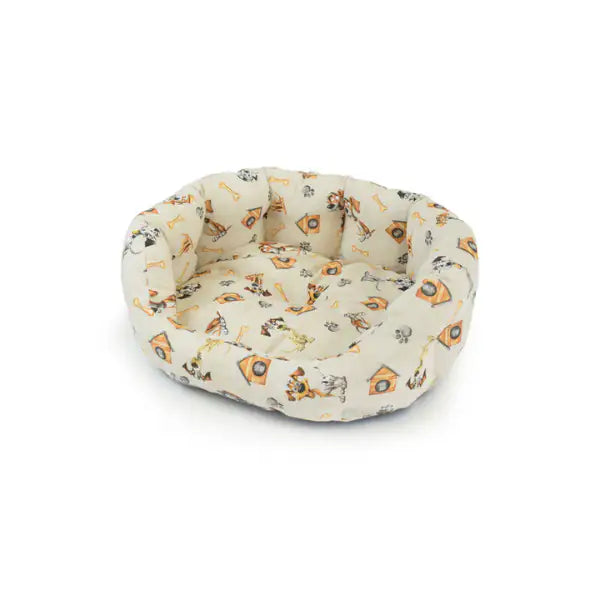 PetUp Cuccia Soft ovale con cuscino   bauzaarit.myshopify.com