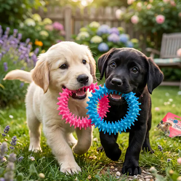 PetUp Joy gioco per cani Anello in TPR con punte   Bauzaar.it