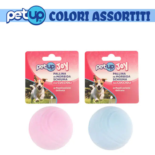 PetUp Joy gioco per cani Pallina in morbida schiuma per cuccioli   Bauzaar.it