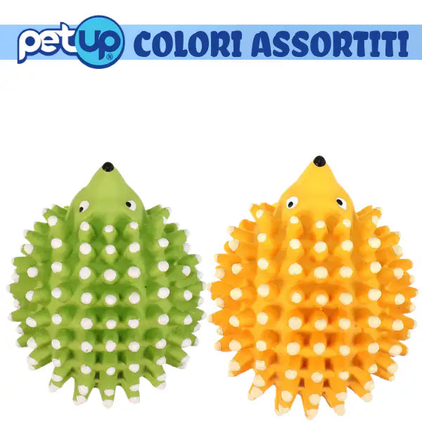 PetUp Joy gioco per cani con squeaker in lattice Riccio con punte Frizz   Bauzaar.it