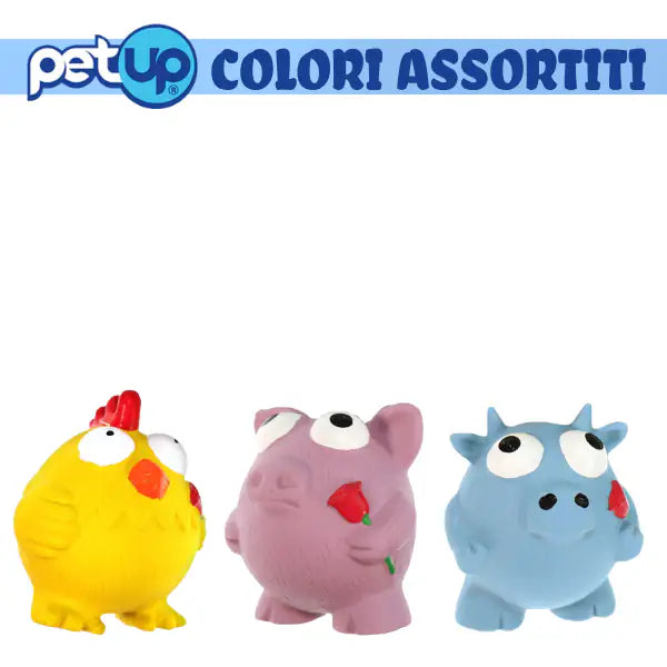 PetUp Joy gioco per cani con squeaker in lattice per denti e gengive   Bauzaar.it