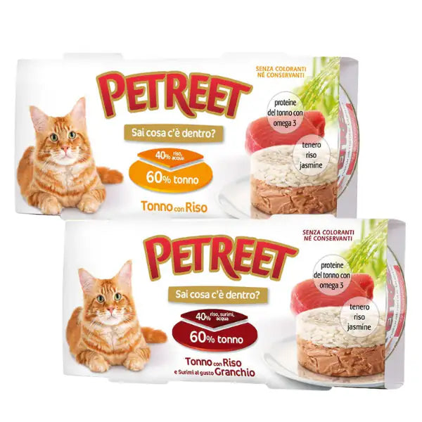 Petreet Adult Cat Tortino multipack 2x170 gr   bauzaarit.myshopify.com
