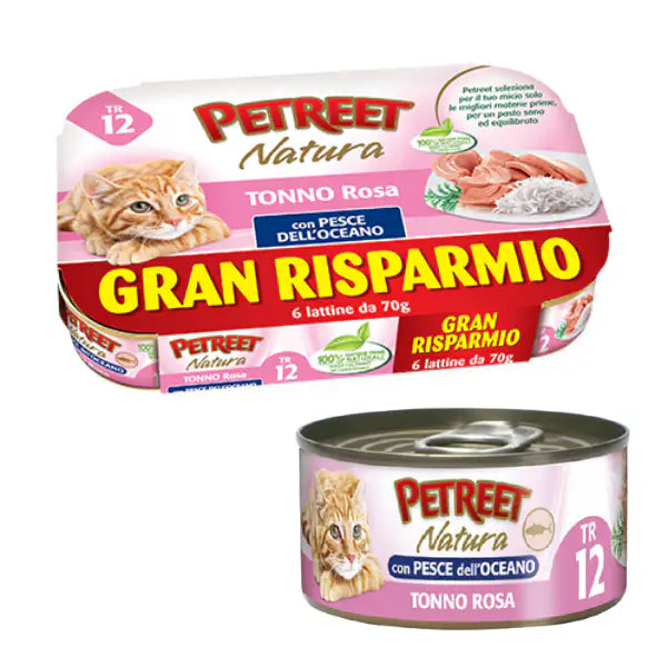 Petreet Natura Cat Maxi Scorta 6x70 gr  Tonno bauzaarit.myshopify.com