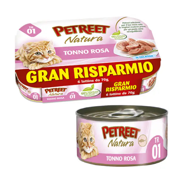 Petreet Natura Cat Maxi Scorta 6x70 gr  Tonno bauzaarit.myshopify.com