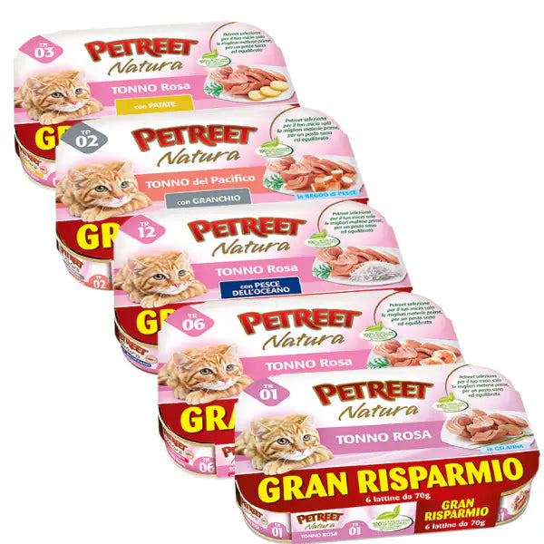Petreet Natura Cat Maxi Scorta 6x70 gr   bauzaarit.myshopify.com