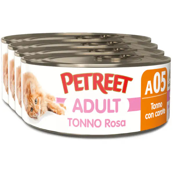 Petreet Natura Tonno Rosa Cat 140 gr   bauzaarit.myshopify.com