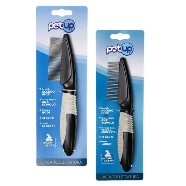 Pettine con denti in acciaio inox PetUp   bauzaarit.myshopify.com