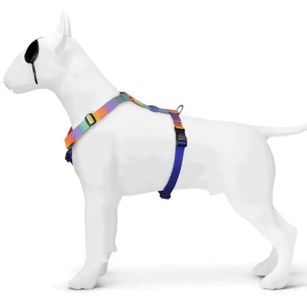 Pettorina ad H regolabile per cani in raso Intense Spring Blossom Morso   bauzaarit.myshopify.com
