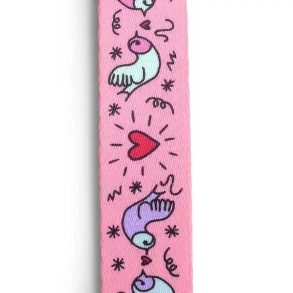 Pettorina ad H regolabile per cani in raso Intense Sweet Tweet Morso   bauzaarit.myshopify.com