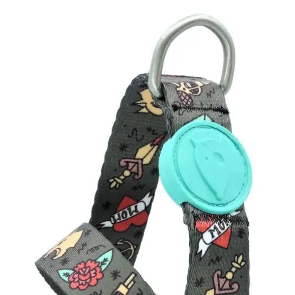 Pettorina norvegese regolabile per cani in raso Intense Ink Tank Morso   bauzaarit.myshopify.com