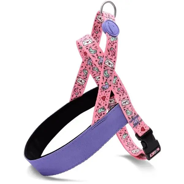 Pettorina norvegese regolabile per cani in raso Intense Sweet Tweet Morso   bauzaarit.myshopify.com