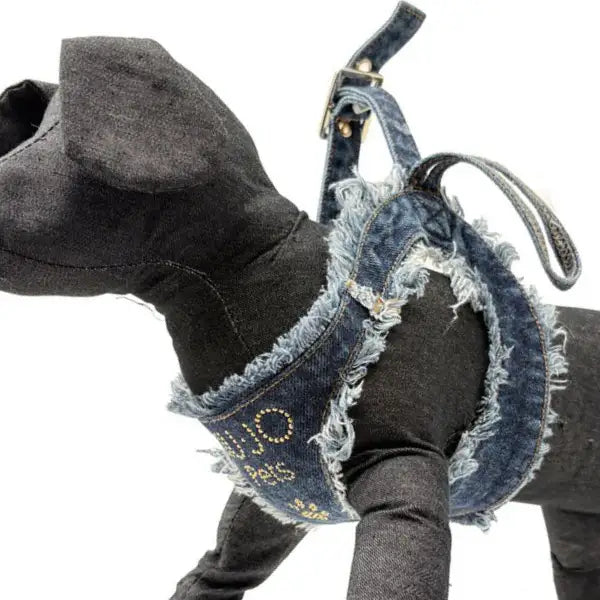 Pettorina per cani Denim in jeans Liu Jo Pets   Bauzaar.it