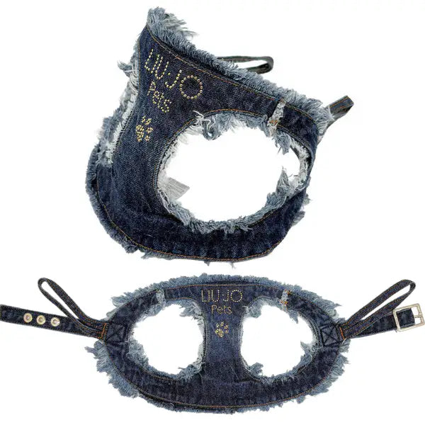Pettorina per cani Denim in jeans Liu Jo Pets   Bauzaar.it