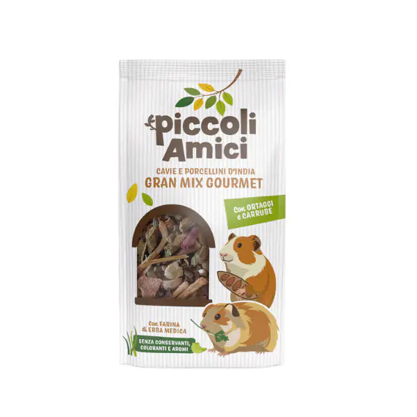Piccoli Amici Gran Mix Gourmet per Cavie e porcellini d'India  500 gr bauzaarit.myshopify.com
