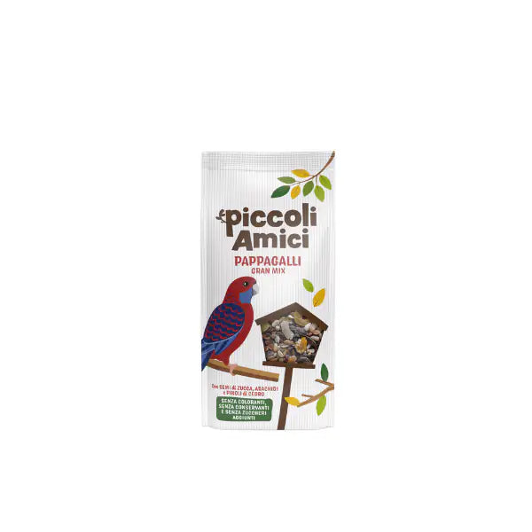 Piccoli Amici Gran Mix mangime per pappagalli  800 gr bauzaarit.myshopify.com