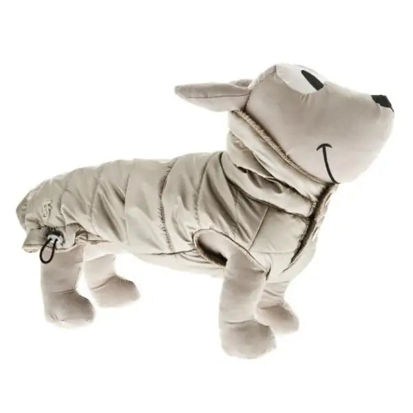 Piumino per cani Cristallo Ferribiella  Beige-51 cm bauzaarit.myshopify.com