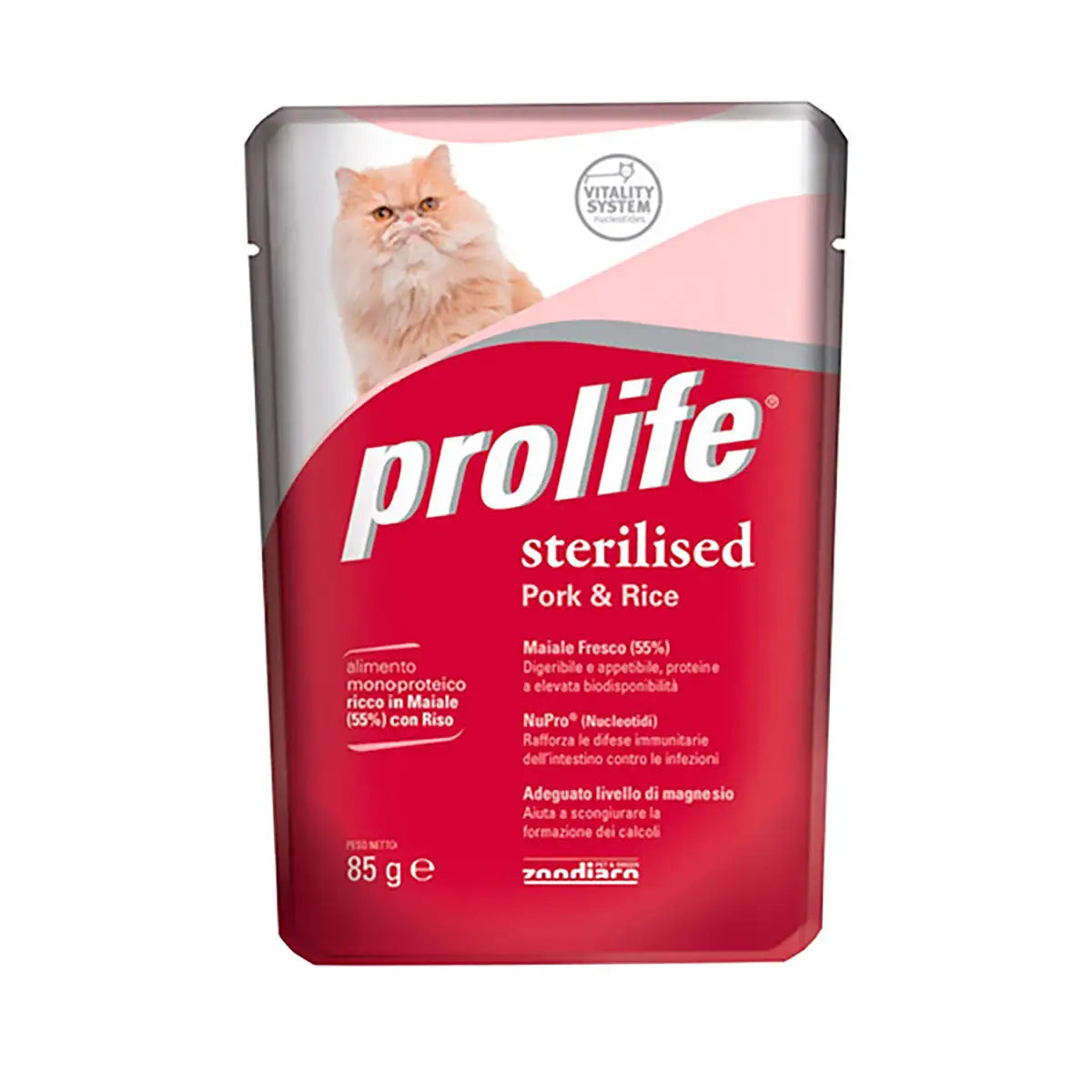 Prolife Cat Sterilised Bustine 85 gr   bauzaarit.myshopify.com