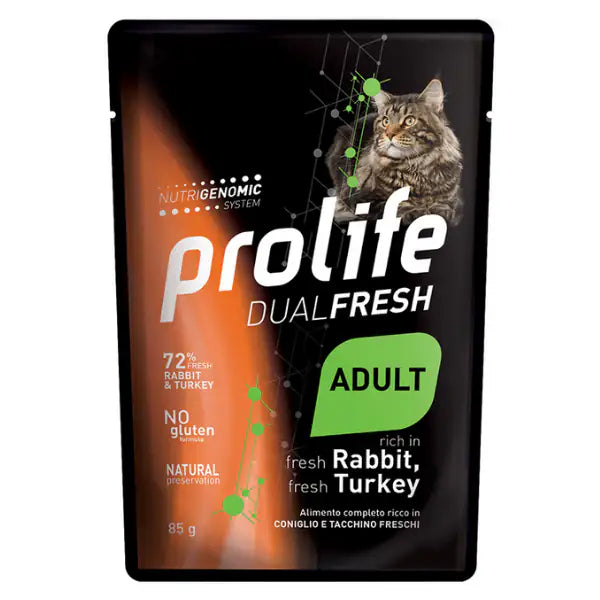 Prolife Dual Fresh Gatto Adult Bustine 85 gr   bauzaarit.myshopify.com