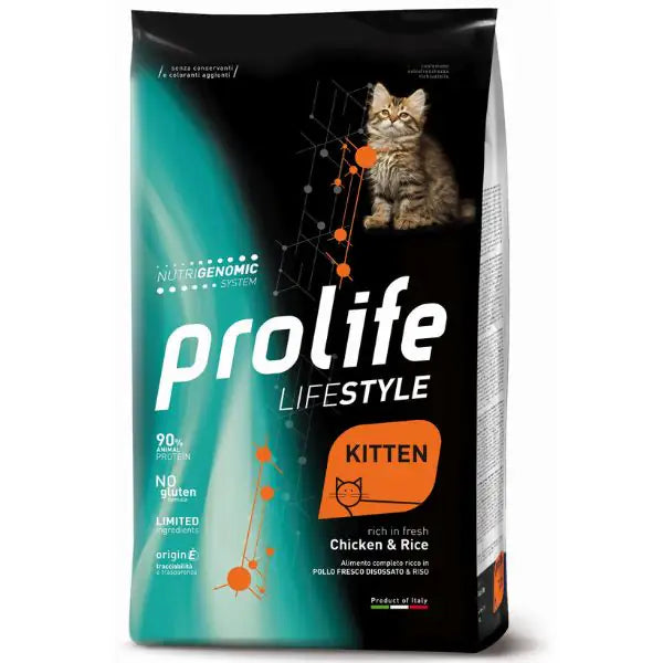 Prolife Lifestyle Gatto Kitten Pollo e Riso   bauzaarit.myshopify.com