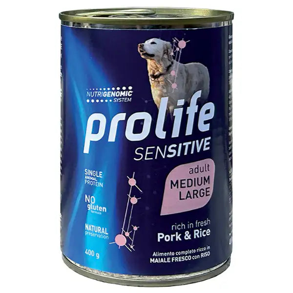 Prolife Sensitive Dog Adult Medium/Large 400 gr   bauzaarit.myshopify.com