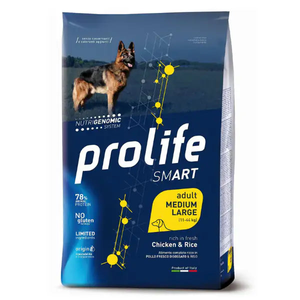 Prolife Smart Cane Adult Medium/Large Pollo e Riso   Bauzaar.it
