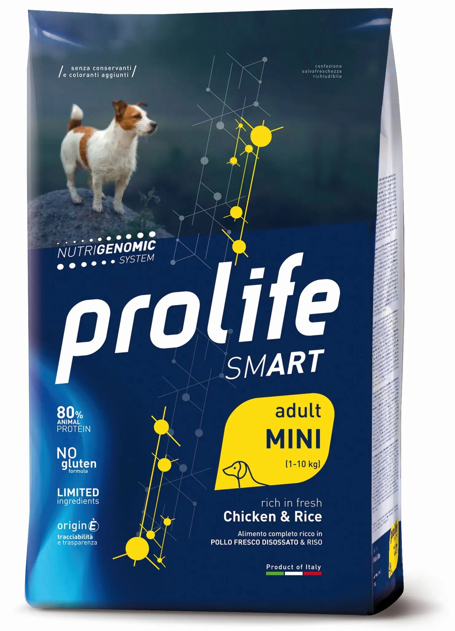 Prolife Smart Cane Adult Mini Pollo e Riso   bauzaarit.myshopify.com