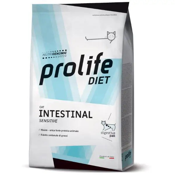 Prolife Veterinary Diet Cat Intestinal Sensitive Maiale   bauzaarit.myshopify.com
