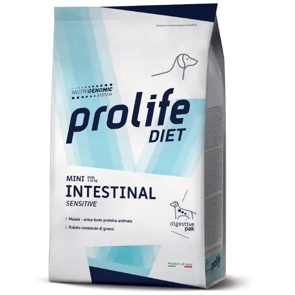 Prolife Veterinary Diet Dog Intestinal Sensitive Mini Maiale  1,5 kg bauzaarit.myshopify.com