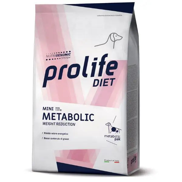 Prolife Veterinary Diet Dog Metabolic Mini Salmone  1,5 kg bauzaarit.myshopify.com