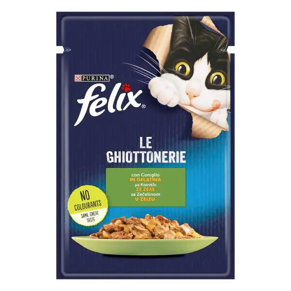 Purina Felix Le Ghiottonerie 85 gr  Coniglio bauzaarit.myshopify.com