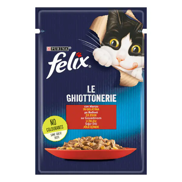 Purina Felix Le Ghiottonerie 85 gr  Manzo bauzaarit.myshopify.com