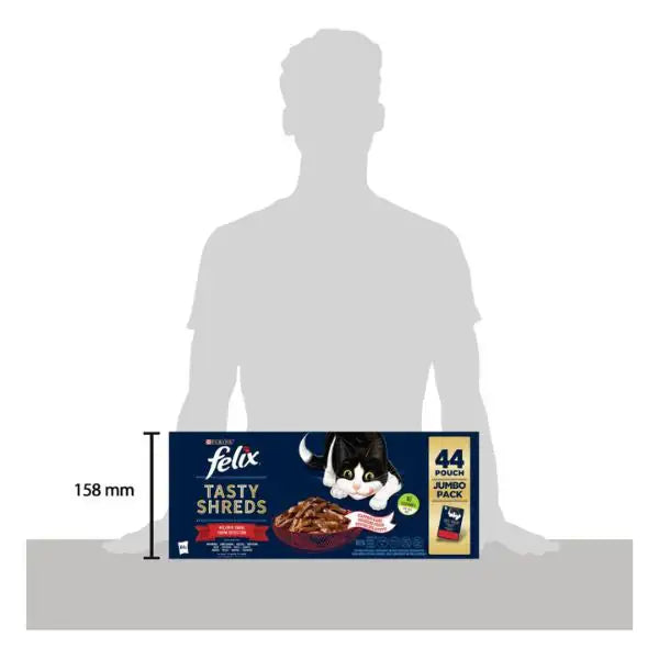 Purina Felix Sfilaccetti Rustici Mixed Selection Multipack 44x80 gr   bauzaarit.myshopify.com