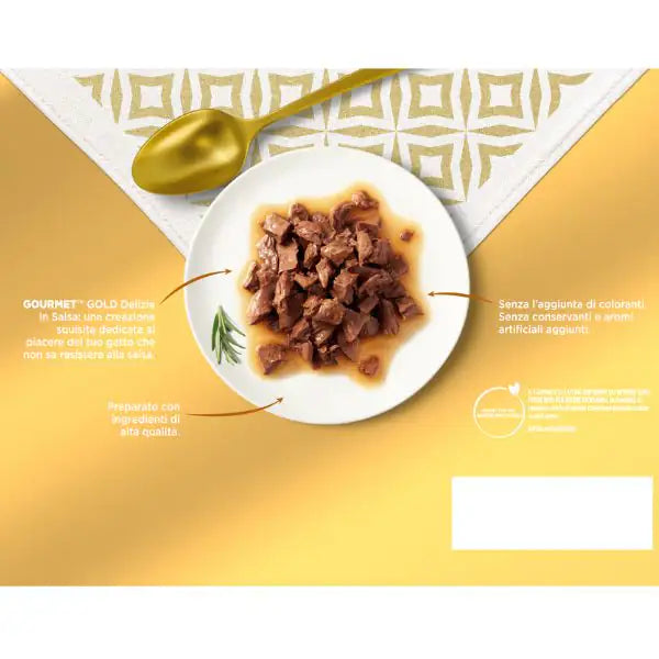 Purina Gourmet Gold Delizie in salsa Umido Gatto Multipack 24x85g   bauzaarit.myshopify.com