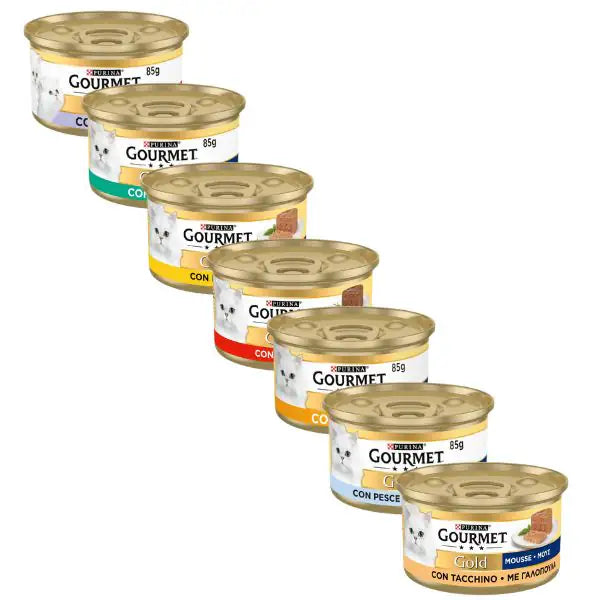 Purina Gourmet Gold Mousse Umido Gatto 85 gr   bauzaarit.myshopify.com