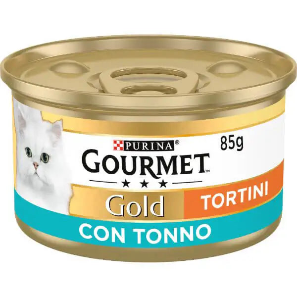Purina Gourmet Gold Tortini Umido Gatto 85g  Tonno bauzaarit.myshopify.com
