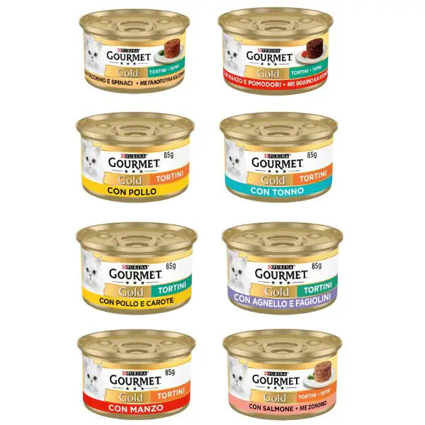 Purina Gourmet Gold Tortini Umido Gatto 85g   bauzaarit.myshopify.com