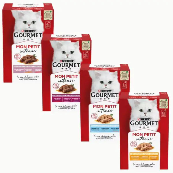 Purina Gourmet Mon Petite Intense multipack 6 x 50 g   bauzaarit.myshopify.com