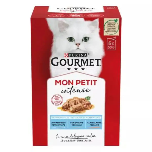 Purina Gourmet Mon Petite Intense multipack 6 x 50 g   bauzaarit.myshopify.com