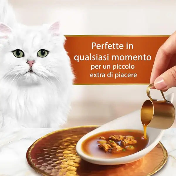 Purina Gourmet Soup Royale Filetti in brodo di cottura 45 gr   Bauzaar.it