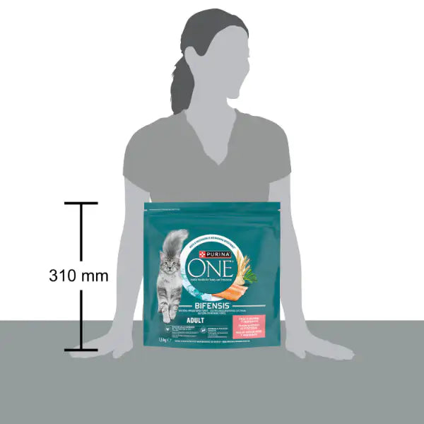 Purina One Cat Adult Bifensis ricco di Salmone   Bauzaar.it