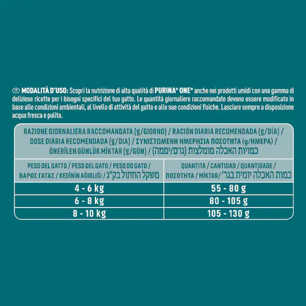 Purina One Cat Sterilised Bifensis ricco di Salmone   Bauzaar.it