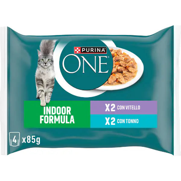 Purina One Cat Sterilised filettini in salsa multipack 4x85 gr   Bauzaar.it