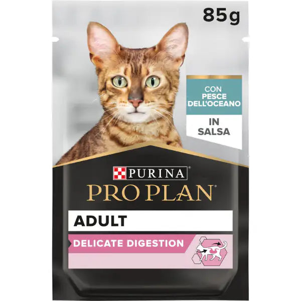 Purina Pro Plan Adult Delicate Digestion Umido Gatti 85 g  Pesce dell'Oceano bauzaarit.myshopify.com