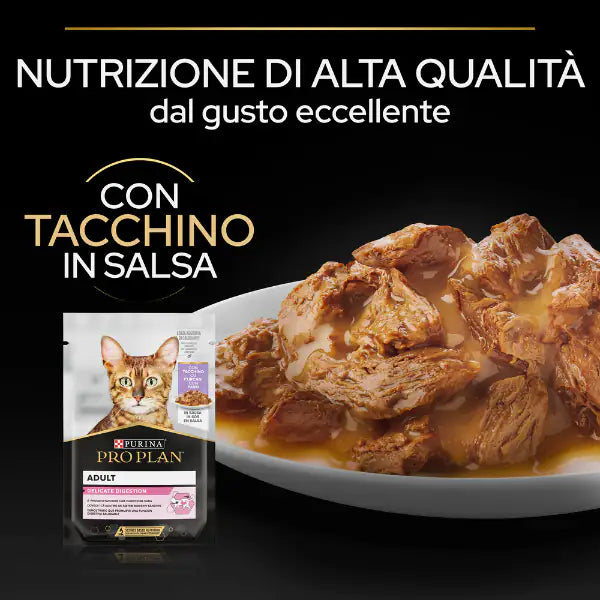 Purina Pro Plan Adult Delicate Digestion Umido Gatti in Salsa 85 g   bauzaarit.myshopify.com